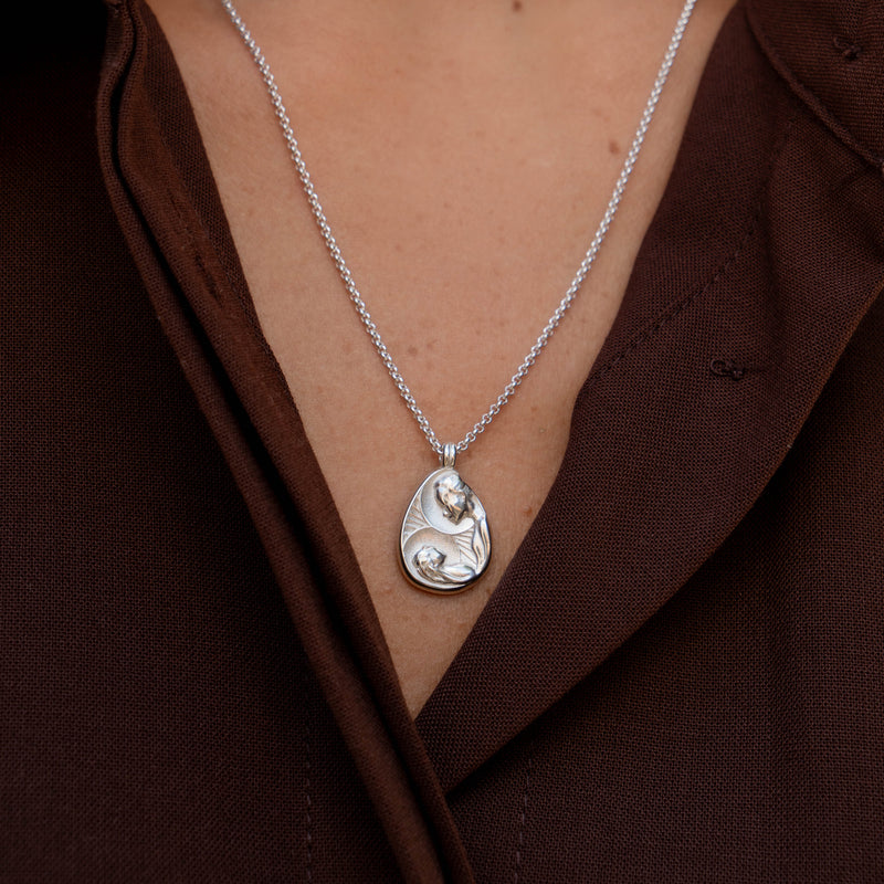 Mother & Child Talisman Necklace