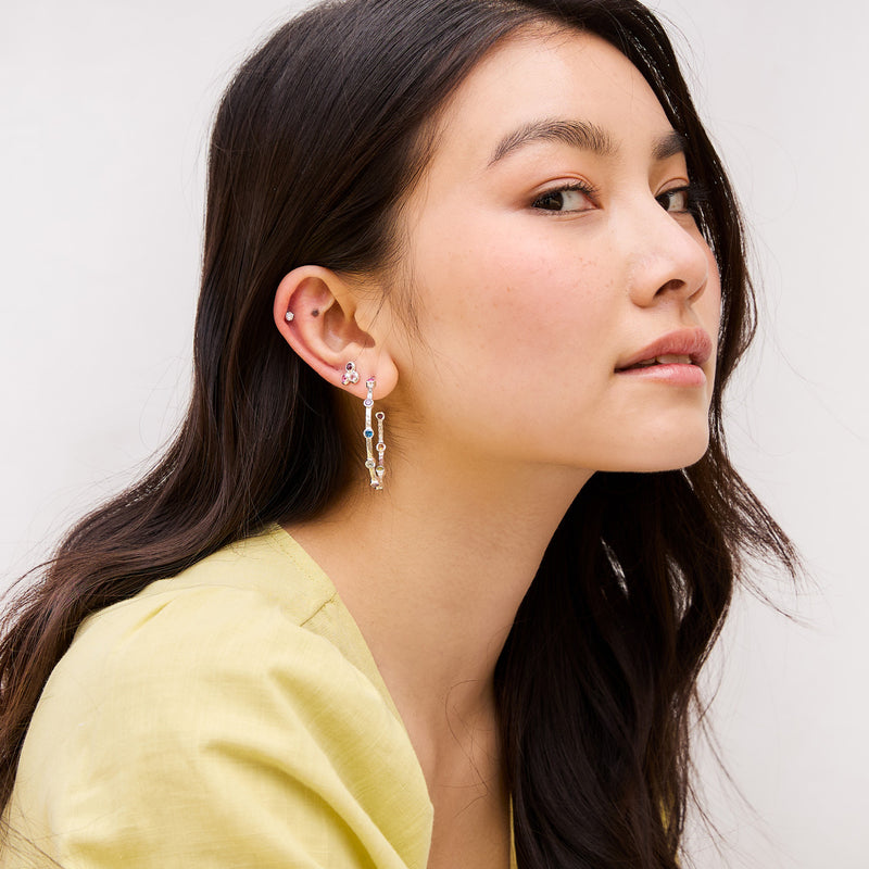 Berry Array Trio Studs