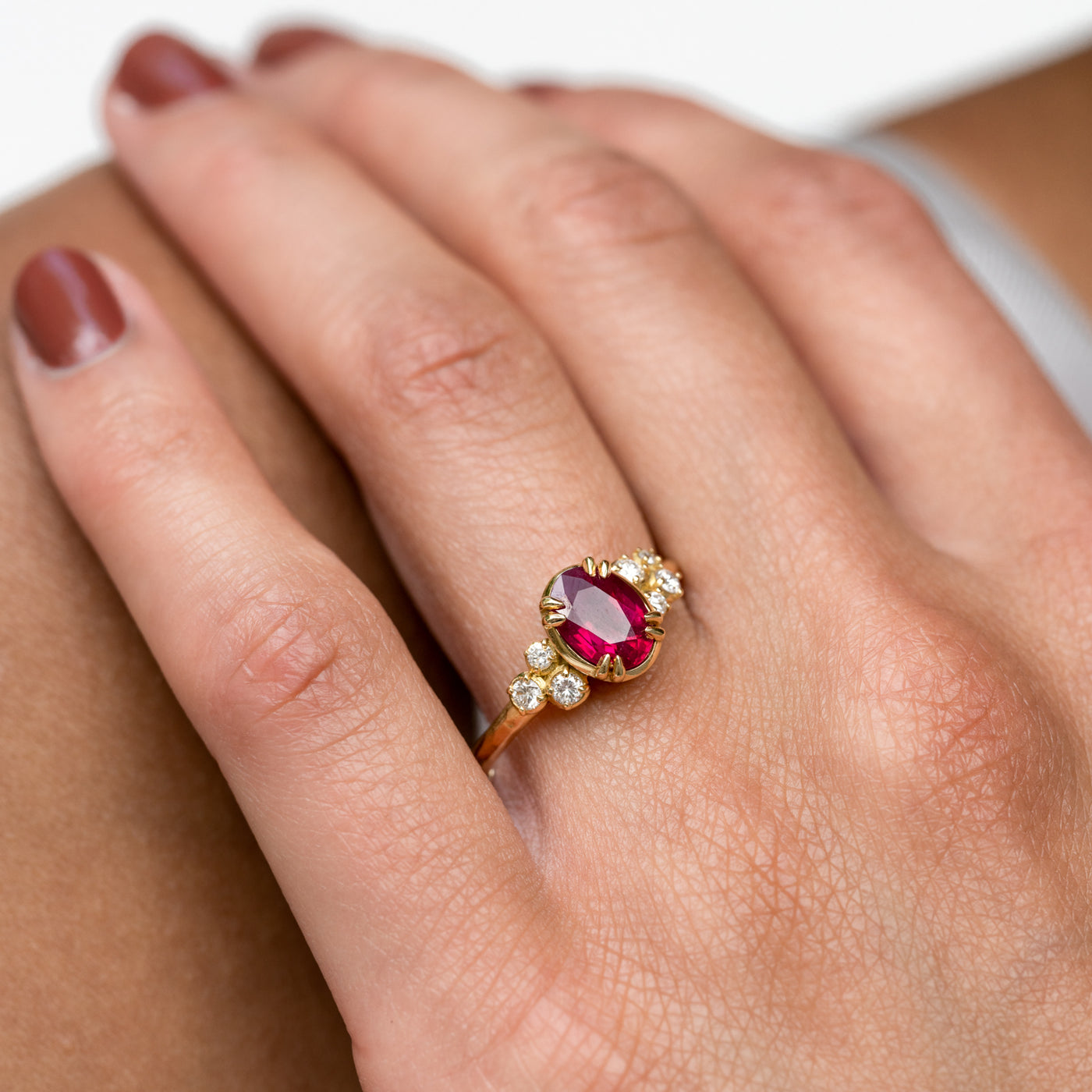 Ruby Oval Ring store