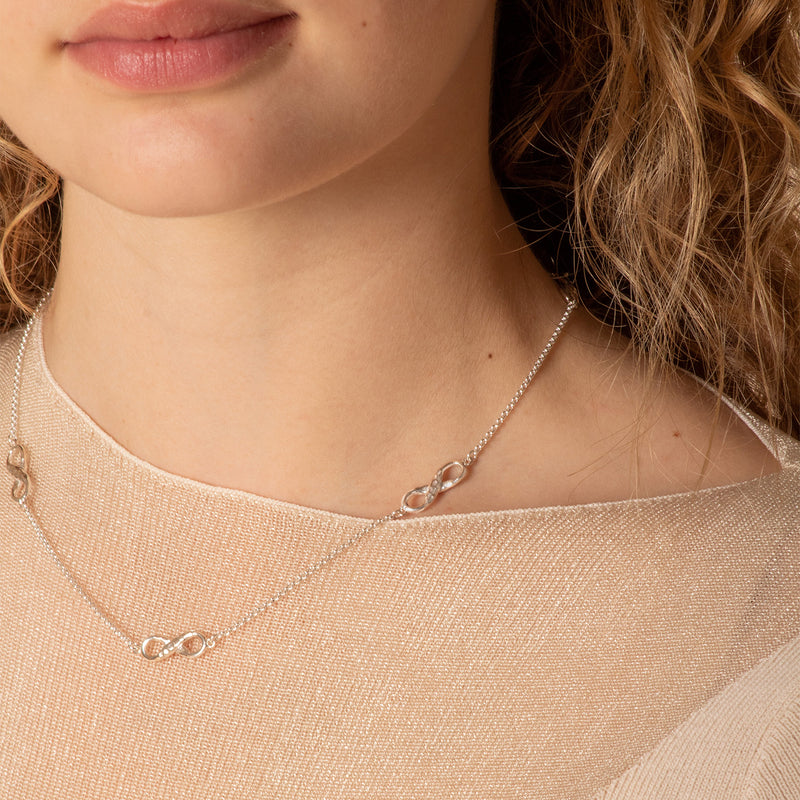 Entwined Infinity Necklace