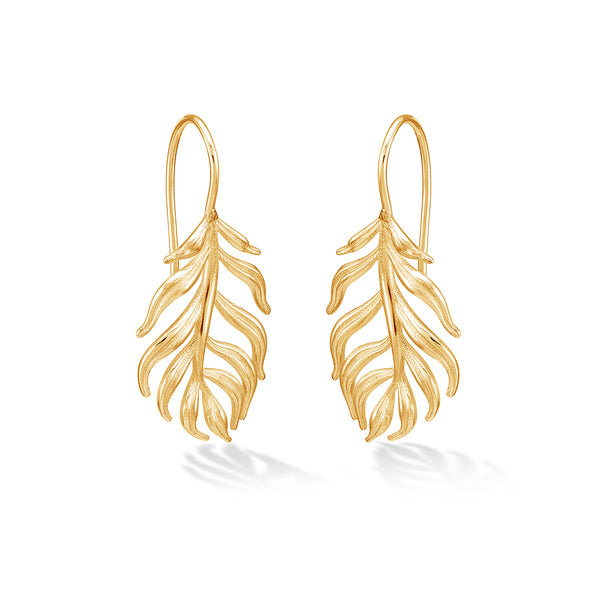 FE54-V-Dower-and-Hall-Yellow-Gold-Vermeil-Long-Angel-Feather-Drop-Earrings