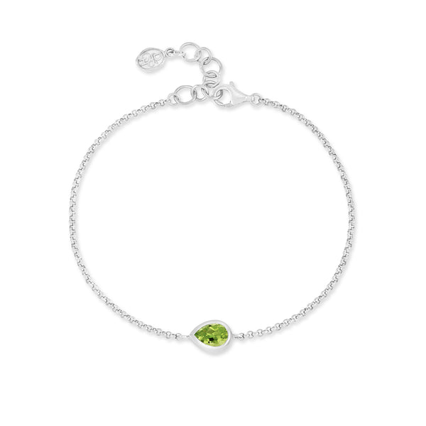 HHB80-S-PERI-Dower-and-Hall-Sterling-Silver-Peridot-Pear-Chain-Bracelet