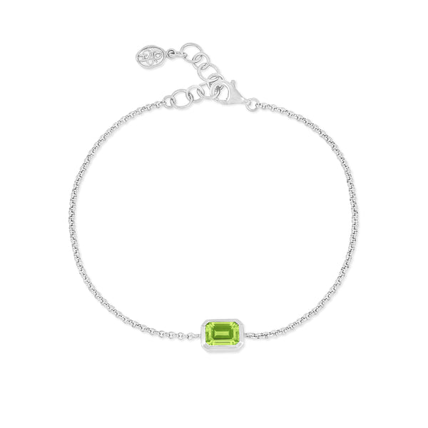 HHB90-S-PERI-Dower-and-Hall-Sterling-Silver-Peridot-Octagon-Chain-Bracelet