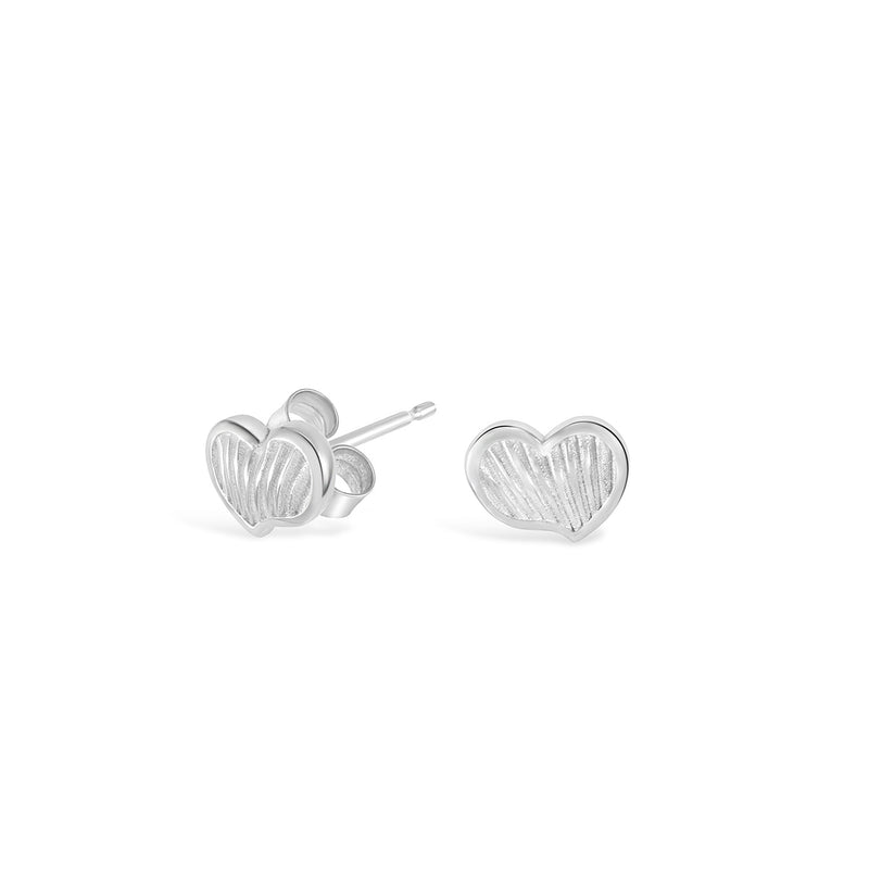 Humbug Heart Studs