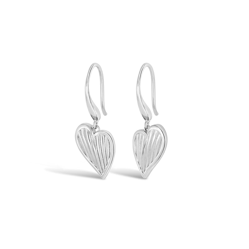 Humbug Heart Drop Earrings