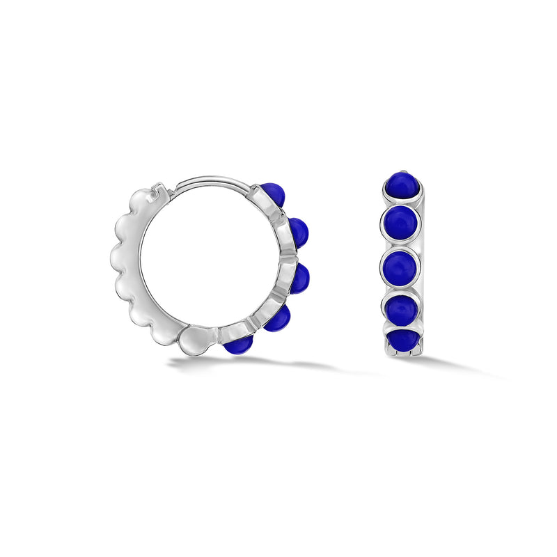 HHE37-S-Dower-and-Hall-Sterling-Silver-Medium-Azure-Lapis-Lazuli-Huggie-Hoops