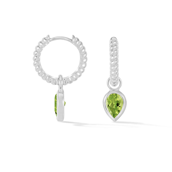 HHE83-S-PERI-Dower-and-Hall-Sterling-Silver-Peridot-Twist-Huggie-Charm-Hoops