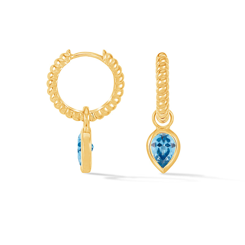 HHE83-V-BT-Dower-and-Hall-Yellow-Gold-Vermeil-Blue-Topaz-Twist-Huggie-Charm-Hoops