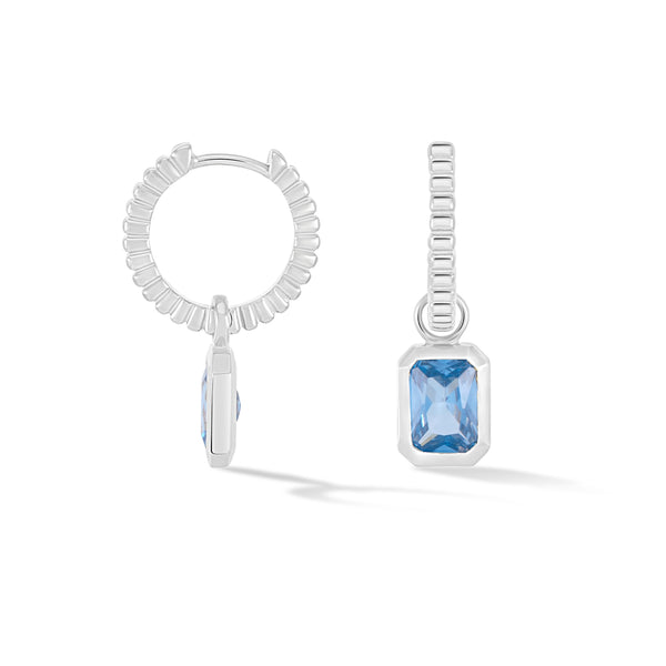 HHE93-S-BT-Dower-and-Hall-Sterling-Silver-Blue-Topaz-Humbug-Huggie-Charm-Hoops