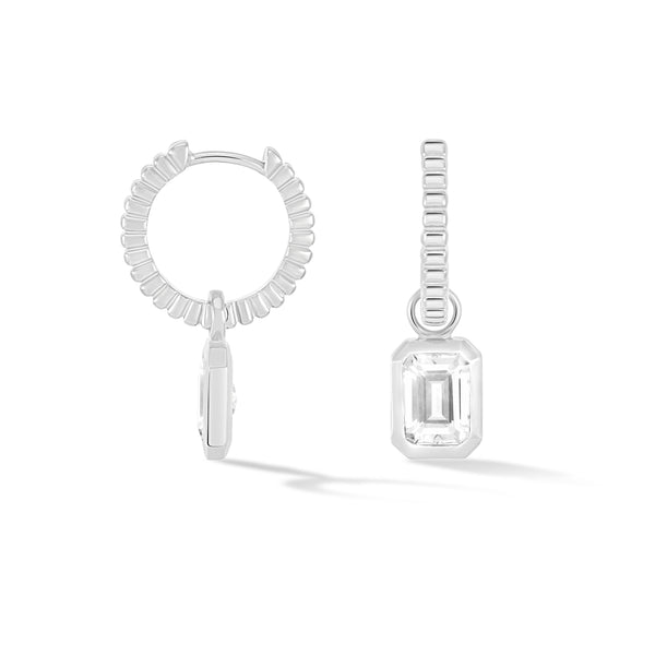 HHE93-S-WT-Dower-and-Hall-Sterling-Silver-White-Topaz-Humbug-Huggie-Charm-Hoops