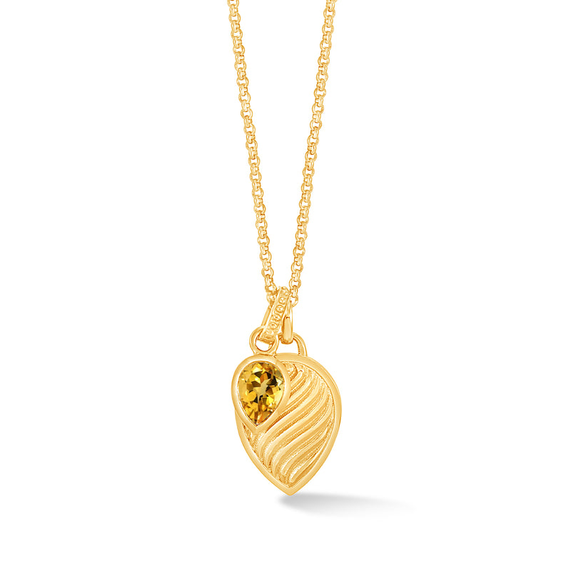 HHP81-V-CIT-Dower-and-Hall-Yellow-Gold-Vermeil-Citrine-Twist-Peardrop-Necklace