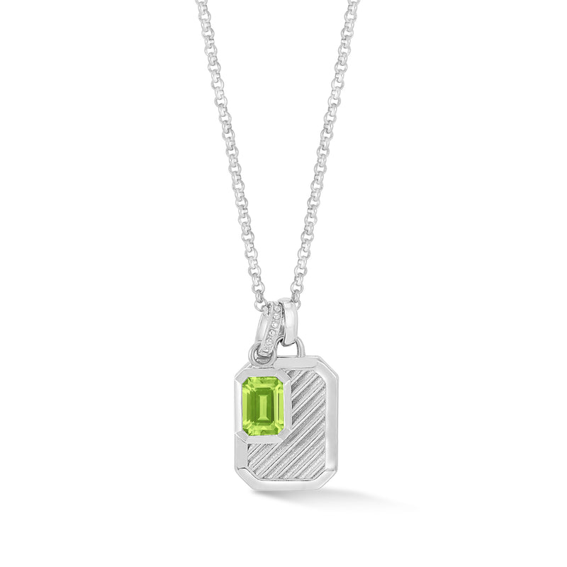 HHP91-S-PERI-Dower-and-Hall-Sterling-Silver-Peridot-Octagon-Humbug-Necklace