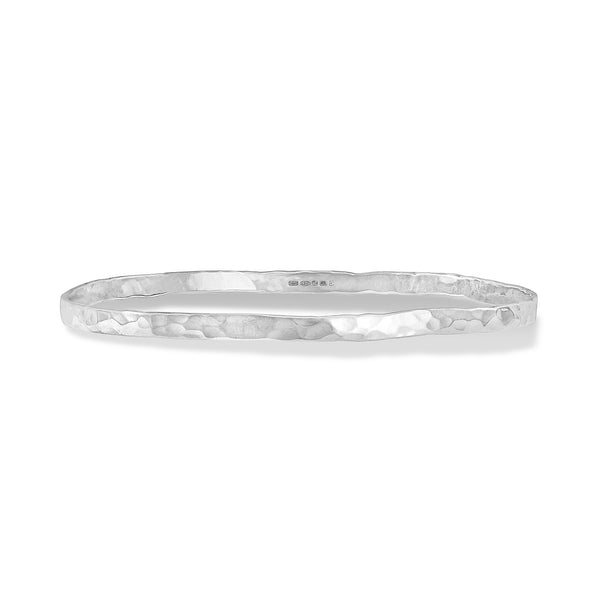 3mm Hammered Nomad Bangle