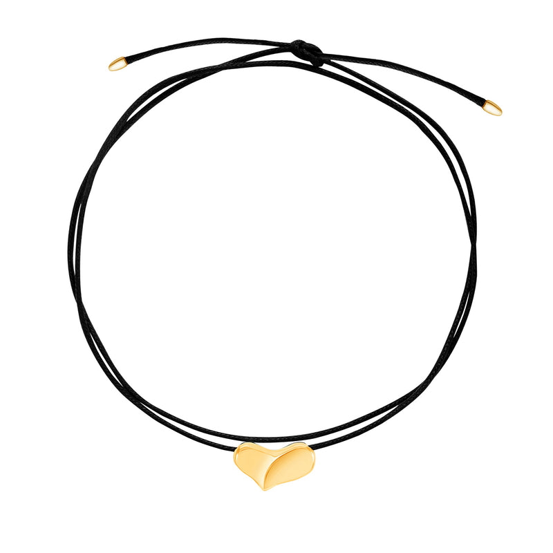 PHP3-V-BLK-Dower-and-Hall-Yellow-Gold-Vermeil-Medium-Puff-Heart-Cord-Necklace_1