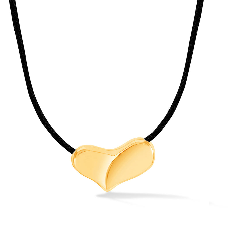 PHP3-V-BLK-Dower-and-Hall-Yellow-Gold-Vermeil-Medium-Puff-Heart-Cord-Necklace