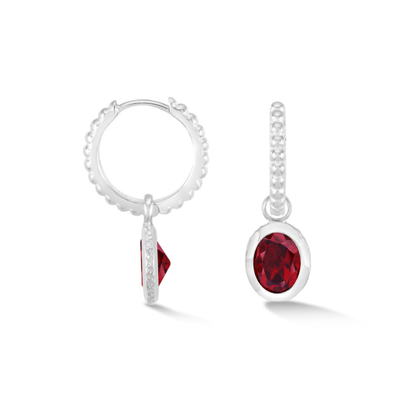 SCDE17-S-GAR-Dower-and-Hall-Sterling-Silver-Oval-Garnet-Array-Hoops