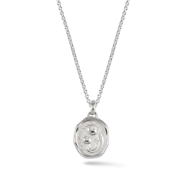 Engravable Mother & Child Talisman Necklace