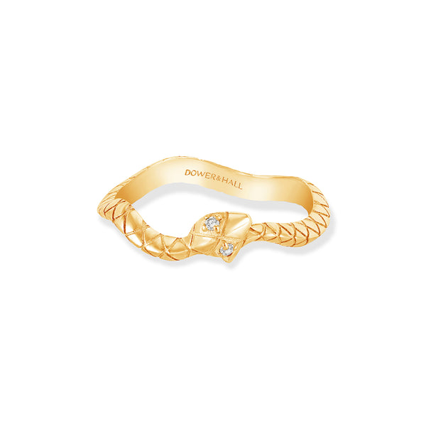 TWR103-14K-DIA-Dower-and-Hall-14k-Yellow-Gold-Fearless-Snake-Twinkle-Ring