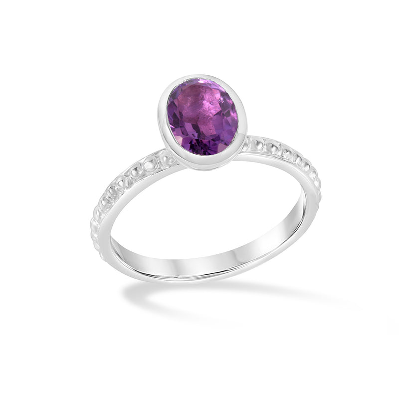 TWR58-S-AME-Dower-and-Hall-Sterling-Silver-Oval-Amethyst-Granular-Dotty-Twinkle-Ring-1