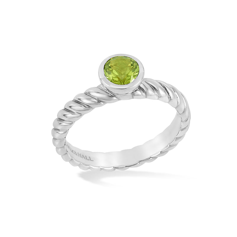 TWR85-S-PERI-Dower-and-Hall-Sterling-Silver-5mm-Peridot-Twist-Twinkle-Ring-1