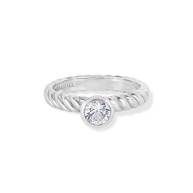 TWR85-S-WT-Dower-and-Hall-Sterling-Silver-5mm-White-Topaz-Twist-Twinkle-Ring