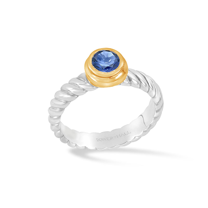 TWR86-S-14Y-BSAPP-Dower-and-Hall-Sterling-Silver-6mm-Lab-Grown-Blue-Sapphire-Twist-Twinkle-Ring-1