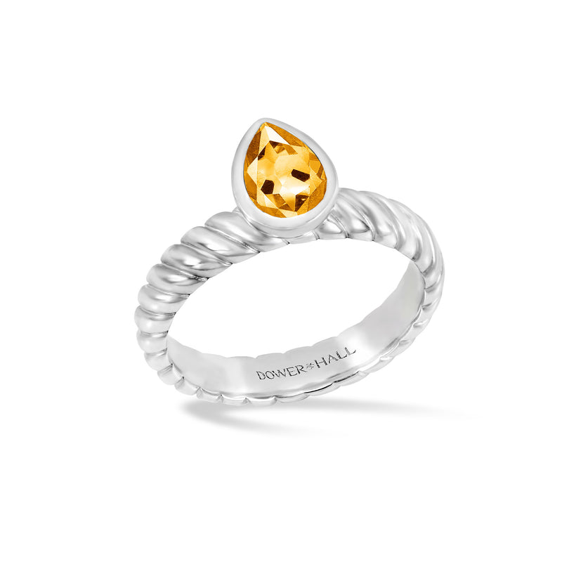 TWR87-S-CIT-Dower-and-Hall-Sterling-Silver-Citrine-Pear-Twist-Twinkle-Ring-1