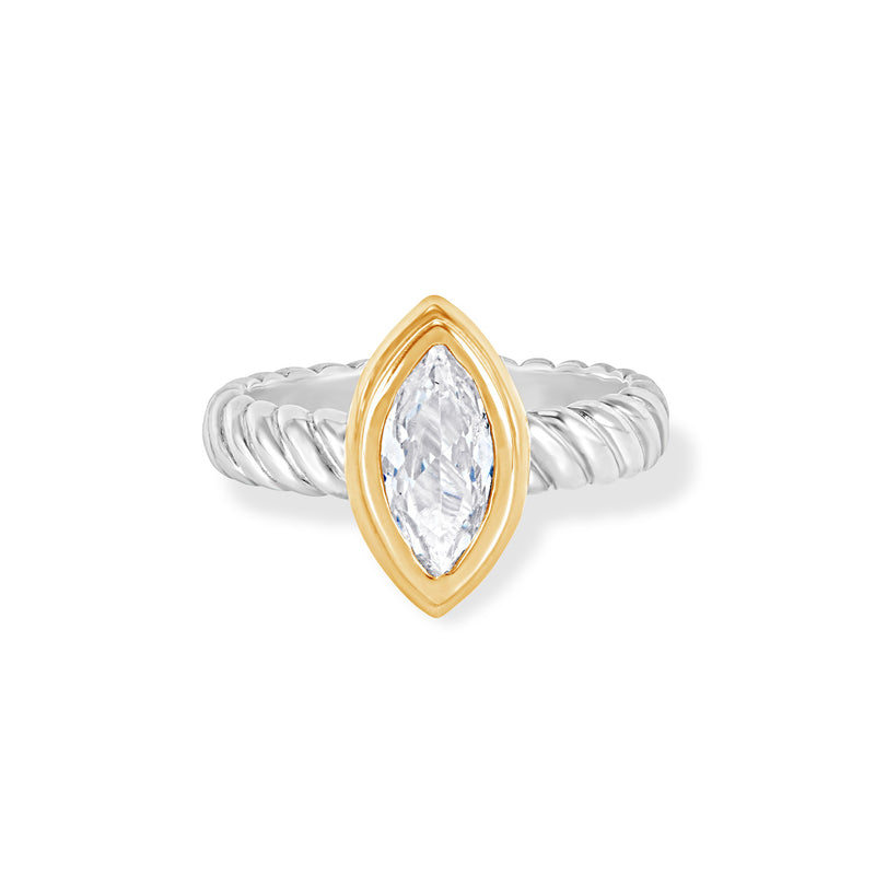 TWR89-S-14Y-WSAPP-Dower-and-Hall-Sterling-Silver-Lab-Grown-White-Sapphire-Marquise-Twist-Twinkle-Ring