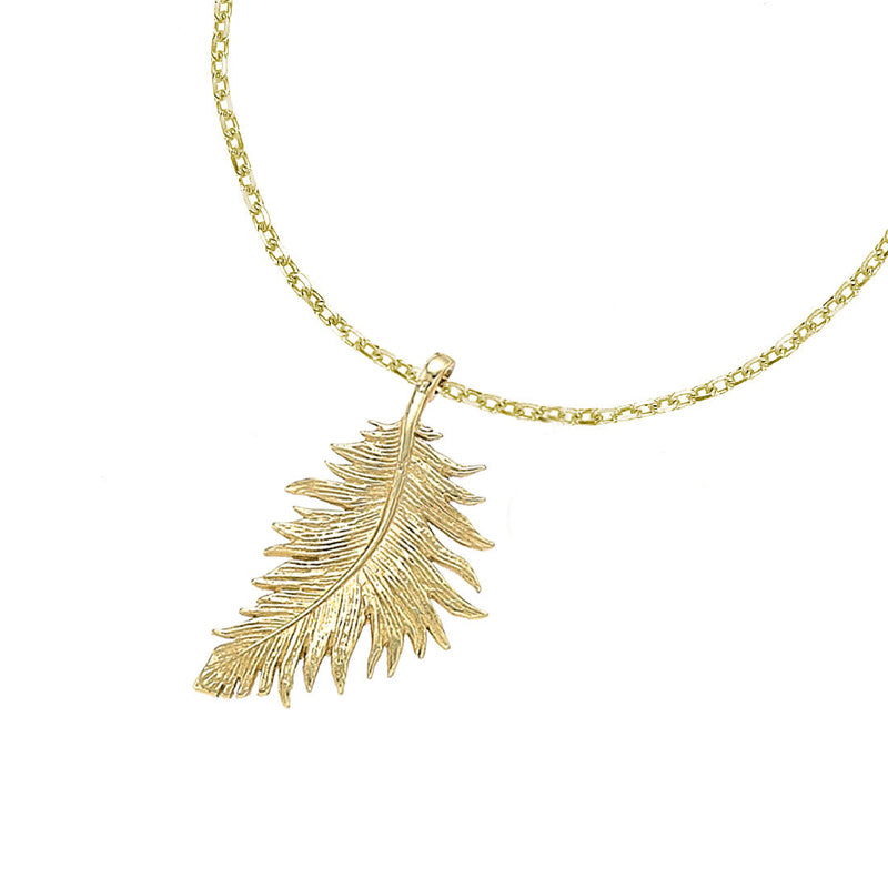 Medium Feather Pendant