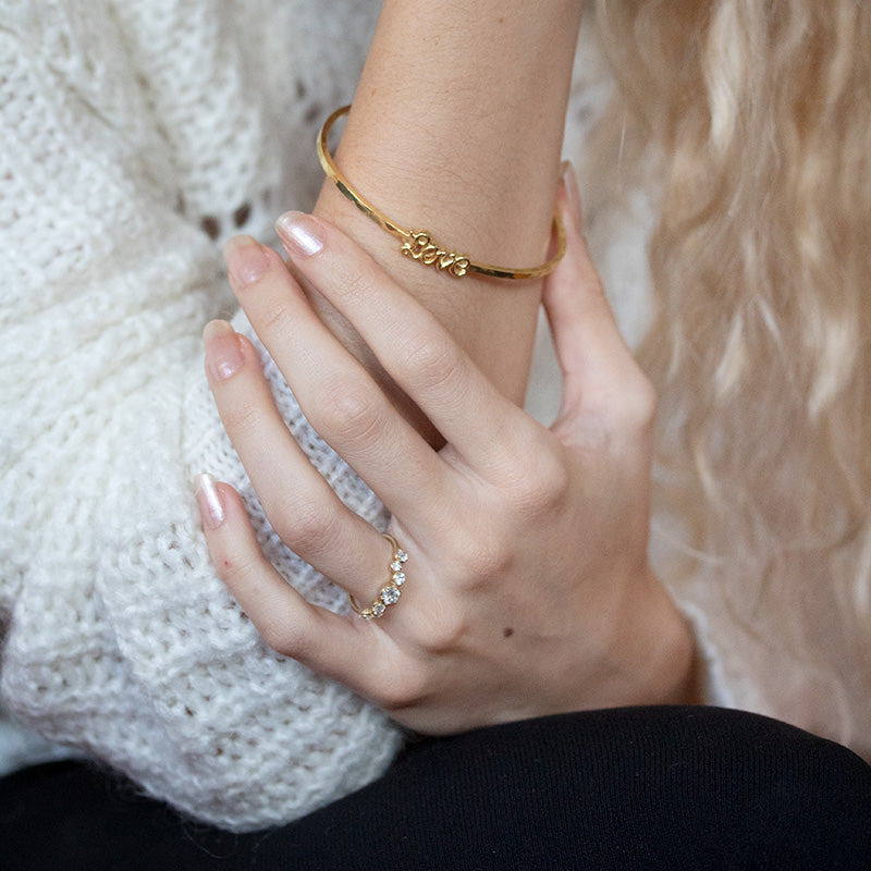 'Love' Luscious Letters Bangle