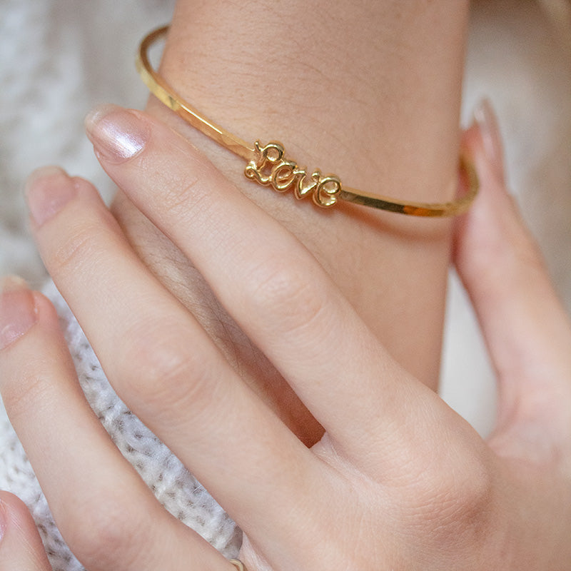 'Love' Luscious Letters Bangle