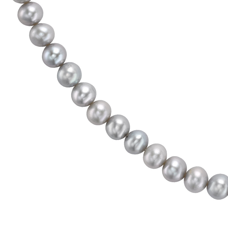 6-7mm Dove Grey Freshwater Pearl Necklace