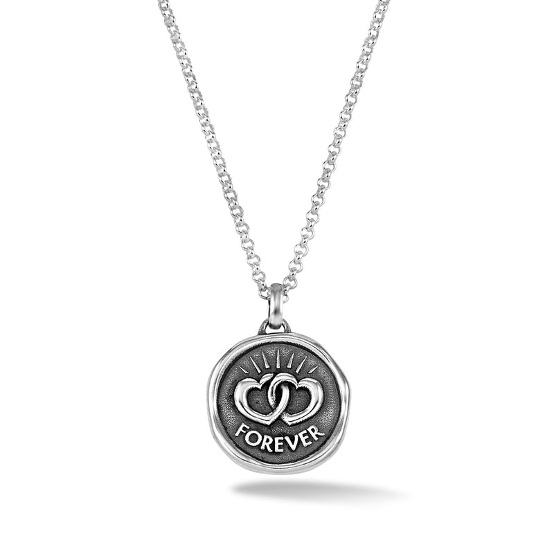 Men's Forever Hearts Talisman Necklace